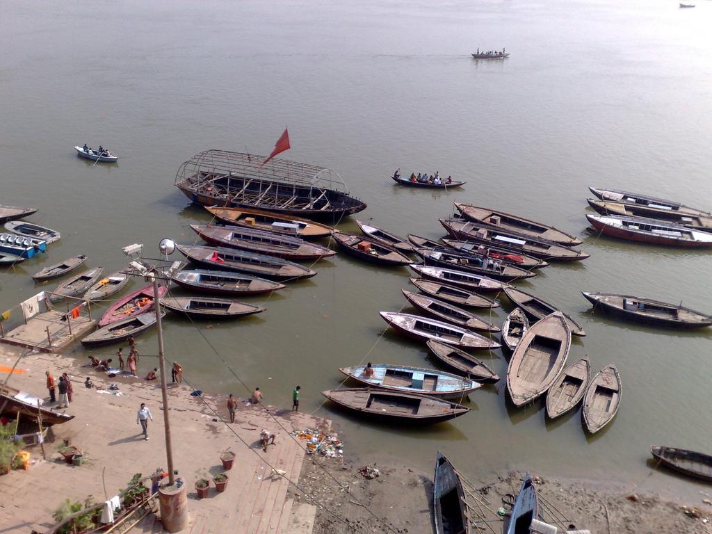 Grg Shanti Guest House Varanasi Near Manikarnika Ghat Eksteriør billede